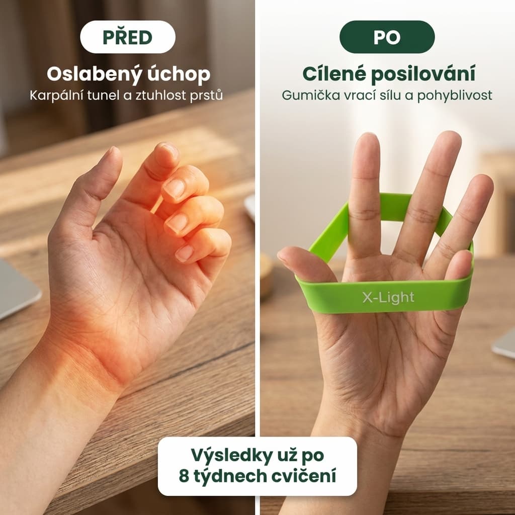 Odporová gumička na prsty nohy, cvičení doma – recenze zákazníků